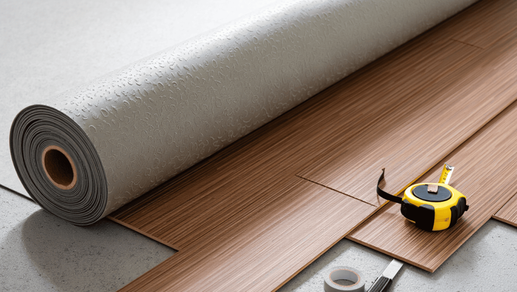 sous couche parquet pour rattrapage niveau